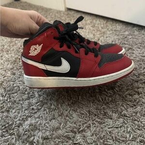 Kids Red and Black Sneakers